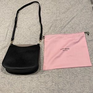 Kate spade black crossbody in perfect condition!